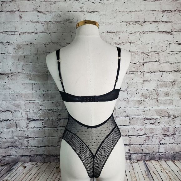 NWOT Incredible by Victoria's Secret Lace Sheer Bodysuit - Picture 3 of 4